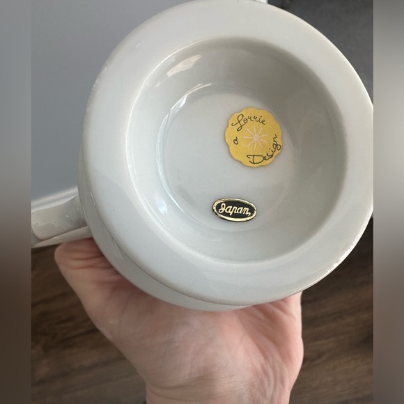 VTG A Lorrie Design Lemons, Flower, Bee Coffee Tea Kitchen Mugs (Set of 6) JAPAN - Picture 3 of 6